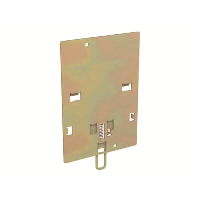 KIT DIN50022 XT3 4p PLATE DIN
