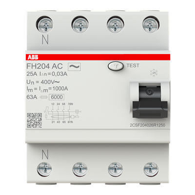 2CSF204026R1250 I. DIF. 4x25x0.03A AC N. ESQ.