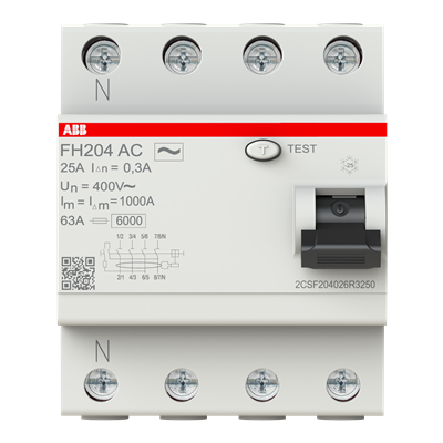 2CSF204026R3250 I. DIF. 4x25x0.3A AC N. ESQ.